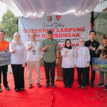 Didampingi Kpw BI, Gubernur Lampung Luncurkan Program Bed Dryer Tahun Anggaran 2026 di Mesuji