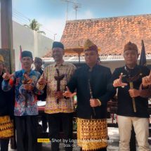Jadikan Ruang Perekat Persaudaraan dan Penghormatan, Panji Sewu Gelar Suran dan Jamasan Pusaka Nusantara