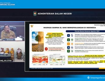 Waspada Hadapi El Nino, Pemkab Lampung Selatan Jaga Stabilitas Pangan dan Inflasi Daerah
