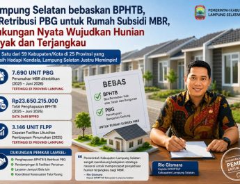 Lampung Selatan Buktikan Komitmen Dukung Rumah Subsidi MBR, Terbitkan 7.690 PBG Tertinggi di Provinsi Lampung