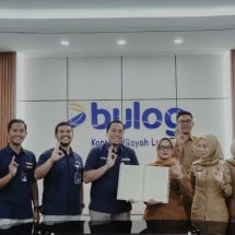 Bulog Lampung dan Pemkab Lampung Timur Teken MoU Dukung Pembangunan RMU