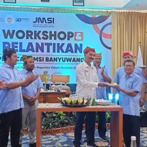 Pengda JMSI Banyuwangi Resmi Dilantik, Ini Pesan Bupati Ipuk untuk Perusahaan Media