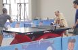Kehadiran Faisol Djausal Suntik Semangat Tim Tenis Meja Lampung