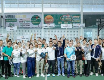 Kejurda Padel Lampung 2026 Resmi Dimulai, Sekdaprov: Sportivitas dan Dorong Pembinaan Atlet