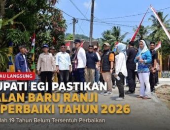 Akhiri Penantian 19 Tahun Warga, Bupati Radityo Egi Pastikan Akses Baru Ranji Diperbaiki Tahun Ini