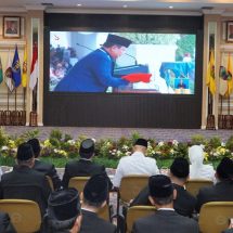 Gubernur, Wagub dan Sekdaprov Ikuti Detik-Detik Proklamasi, Semangat Persatuan Jadi Perekat Bangsa