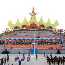 Dari Merah Putih ke Layar Digital, Kreativitas Kemerdekaan Bergema di Menara Siger