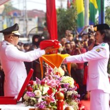 Gubernur Mirza Pimpin Upacara HUT ke-81 RI Tingkat Provinsi Lampung