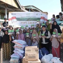PTPN I (Persero) Hadir untuk NTT, Kirim 17 Ton Bantuan bagi Korban Bencana