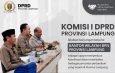 Komisi I DPRD Lampung Dorong Penyelesaian Konflik Pertanahan dan Percepatan Pelayanan BPN