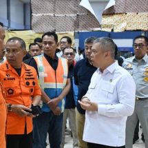 Dirut dan Dirops Jasa Raharja Tinjau Penanganan Korban KM Virgo Transport 8