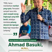 DPRD Lampung Dorong PSEL Olah 1.168 Ton Sampah per Hari Jadi Energi dan Buka Lapangan Kerja