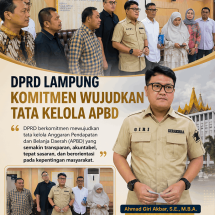DPRD Lampung Evaluasi Seluruh Postur APBD
