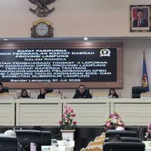 DPRD Lampung Setujui Pertanggungjawaban APBD 2025