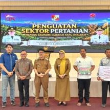 OJK Provinsi Lampung dan Pemkab Lampung Utara Perkuat Ekosistem Keuangan Sektor Pertanian