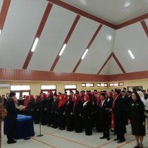 Kadisdikbud Thomas Amirico Lantik 98 Kepala Sekolah, SMAN,SMKN dan SLB Se Lampung