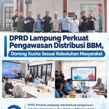 DPRD Lampung Tingkatkan Pengawasan Distribusi BBM