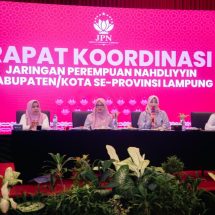 JPN Gelar Rakor Kabupaten/Kota se-Lampung, Perkuat Konsolidasi Perempuan Nahdliyin