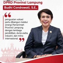 DPRD Lampung: Perkuat Vokasi Berstandar Internasional, Generasi Muda Harus Dibekali Keahlian Siap Kerja