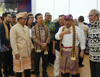 Dibuka Sekda, Pemprov Lampung Dukung Pameran Kayu Ara, Rawat Pengetahuan dan Warisan Budaya 
