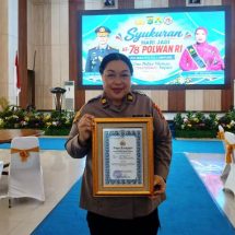 Bukan Sekadar Piagam, Kiprah Iptu Merry di Balik Pengungkapan Kasus Akhirnya Mendapat Pengakuan
