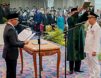 Gubernur Lampung Lantik M. Galang Putra Rahman sebagai Wakil Bupati Way Kanan