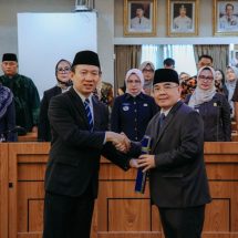 Sekdaprov Marindo Lantik Satu Pejabat Pimpinan Tinggi Pratama dan Dua Pejabat Fungsional