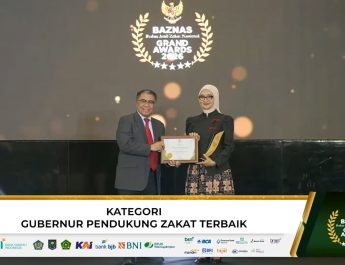 Gubernur Mirza Kembali Raih Grand BAZNAS Awards 2026