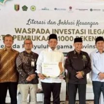OJK – Pemprov Lampung Perluas Akses Keuangan Daerah: Buka Rekening Saham Syariah dan Rekening Perbankan Syariah Untuk 1.000 Penyuluh Agama Islam Se- Lampung 