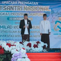 Peringati Hari Santri Nasional 2026, Pemprov Lampung Perkuat Dukungan bagi Santri dan Pesantren