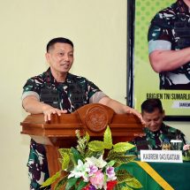 Kawal Program Pemerintah hingga ke Masyarakat, Danrem 043/Gatam Minta Prajurit Kenali Potensi Lampung Selatan