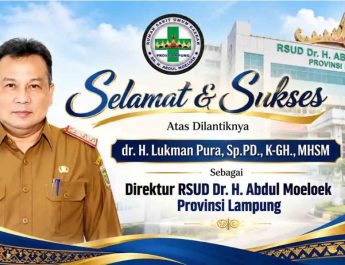 Selamat, Lukman Pura Dilantik Plt Direktur RSUDAM